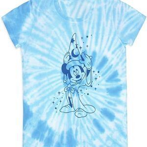Disney Sorcerer Mickey Mouse Tie-Dye T-Shirt for Women – Fantasia